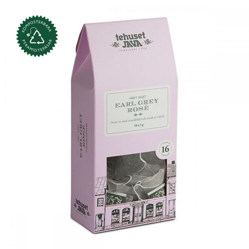 Earl Grey Rose 16 pack Tepåsar