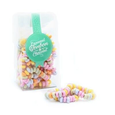 BAG OF DEXTROSE NECKLACE CANDY - box of 6 sachets of 120g