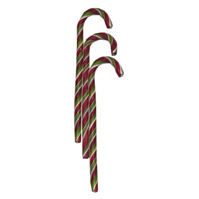 TUBO CANDY CANE NOËL GOÛT POMME x72