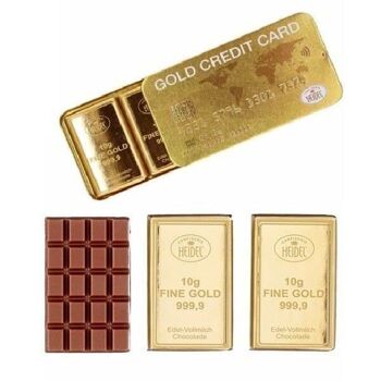 TABLETTES DE CHOCOLAT DANS UNE BOITE CB GOLD 30g - carton de 16pcs 2