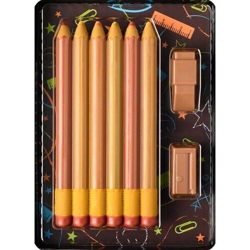 COFFRET INSOLITE SET DE COLORIAGE EN CHOCOLAT - 8 coffrets de 40g