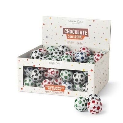CHOCOLATE FOOTBALLS - Box of 60pcs