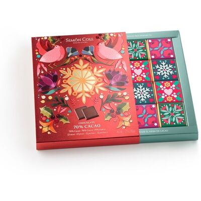 NEAPOLITAN DARK CHOCOLATE CHRISTMAS GIFT BOX - Box of 10 boxes