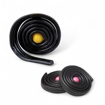 ROULEAU DE RÉGLISSE AVEC CHEWING-GUM - Tubo de 40pcs