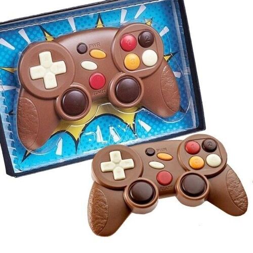 COFFRET INSOLITE MANETTE DE JEUX VIDEO EN CHOCOLAT - 8 coffrets de 70g