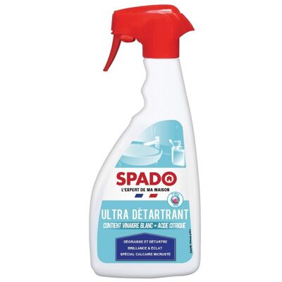 Spado ultra détartrant vinaigre blanc et acide citrique 500 ml