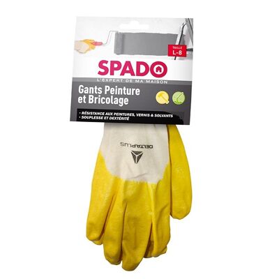 Spado gants peinture-brico t8-l x 1