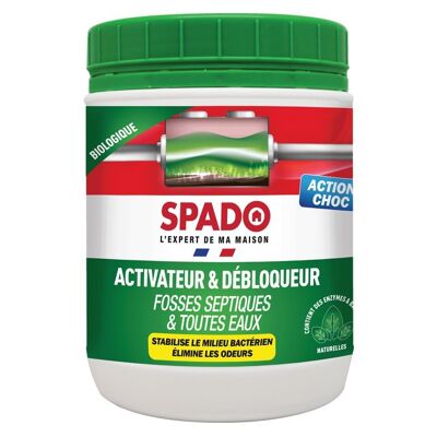 Spado traitement canalisations biologique 500 g