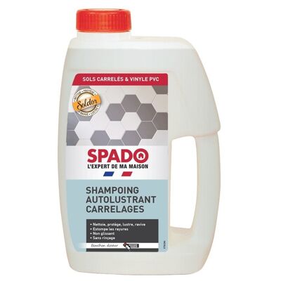 Spado shampoing autolustrant carrelages Soldor 1 l