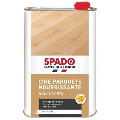 Spado cire nourrissante parquets bois clairs 1 l