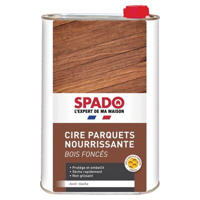 Spado cire nourrissante parquets bois foncés 1 l