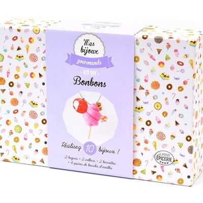 Kit bijoux gourmands - Bonbons (240032)