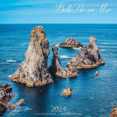 CALENDAR 2024 BEAUTIFUL ISLAND IN THE SEA BRITTANY AJ