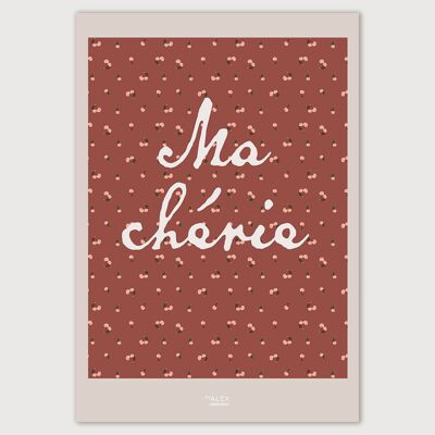 Ma Cherie - Poster A3