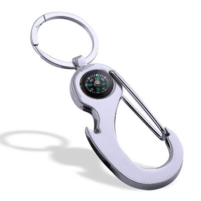 3 in1 Keychain with Compass