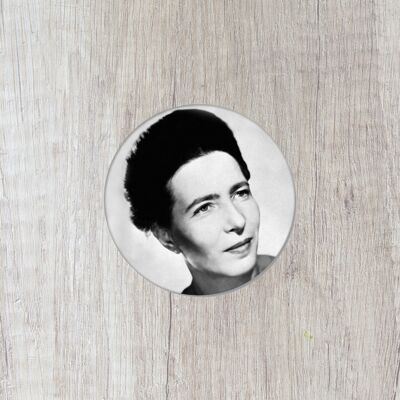 Simone de Beauvoir - Botón