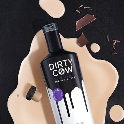 Geladene Schokolade | Dirty Cow Cre*m Likör | Vegan auf pflanzlicher Basis
