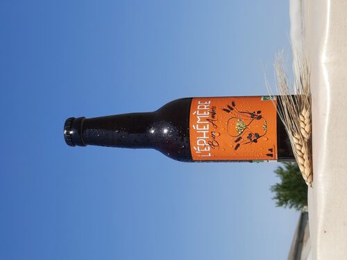 Bière Ephémère bio (édition limitée) ambrée maltée