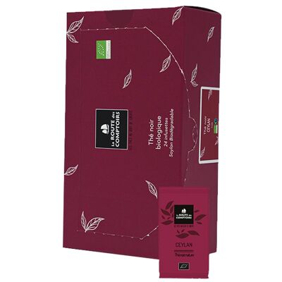 Tè nero CEYLAN BLACKWOOD - Nature Sri Lanka - Dispenser 24 tamponi avvolti