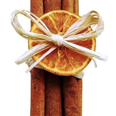 Cinnamon Sticks with Orange Slice (available in 2 lengths)