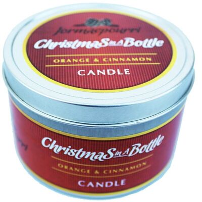 Christmas in a Bottle Candle
