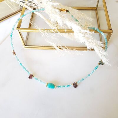 COLLANA NELLY AMAZONITE