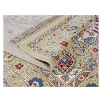 Tapis beige classique pure laine vierge 170x240cm - 1 2