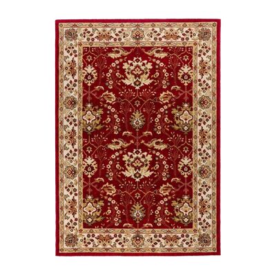 Classic beige pure virgin wool rug 140x200cm - 4