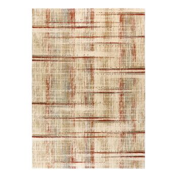 Tapis moderne beige pure laine vierge 170x240cm 1