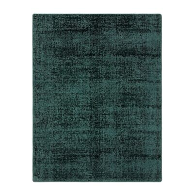 Teppich aus recyceltem Nylon in funkelnder Smaragdfarbe, 140 x 200 cm
