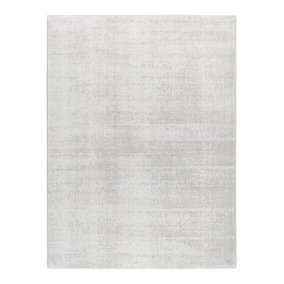Teppich aus recyceltem Nylon in der Farbe Weiß Rhodium 140x200cm