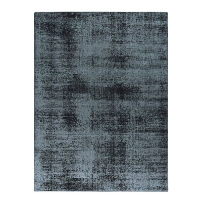 Blue Sapphire recycled nylon rug 140x200cm