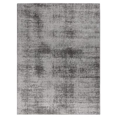 Recycled nylon rug Titanium color 170x240cm
