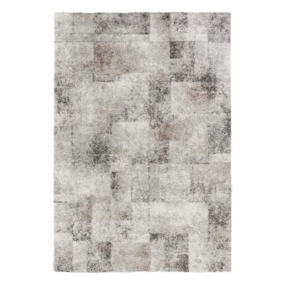 Tappeto grigio moderno in stile astratto 160x230cm - 1