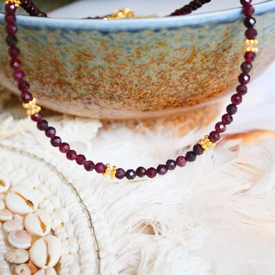 COLLAR PAOLA GRENAT