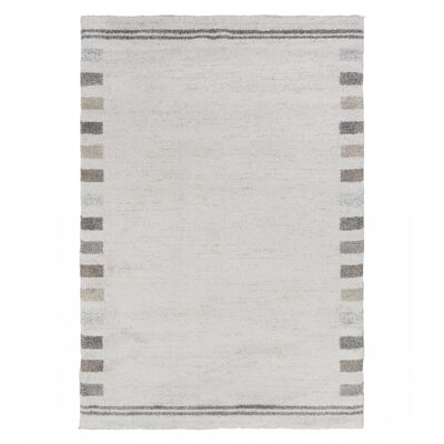Modern abstract style rug white color 200x290cm