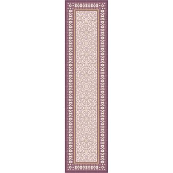 Tapis vinyle carrelage hydraulique style marocain 60x150cm 1