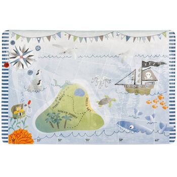 Tapis Super Doux modèle Pirates 110x170cm 1