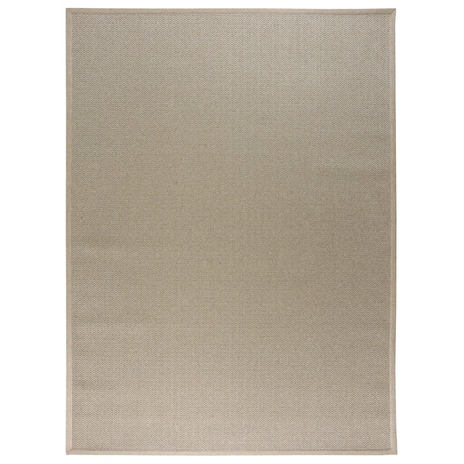 Teppich 100% Recyclingfaser PET Nature ECO Craft Nussbaum 200x300cm