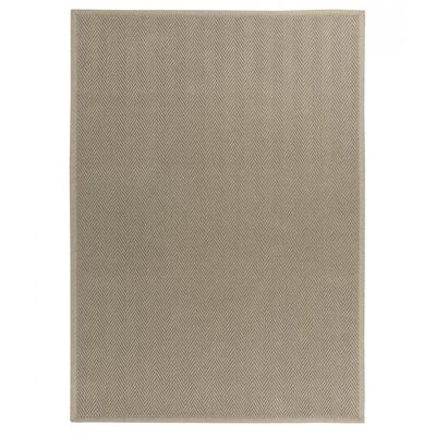 Maya Farbverlauf Kokosnuss 100 % recycelter PET-Faser-Teppich 140 x 200 cm