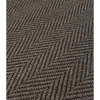 Tapis en fibres PET 100% recyclées Maya Gradient Licorice 200x250cm 2