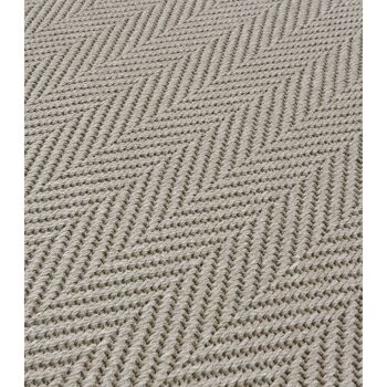 Tapis en fibres PET 100% recyclées Maya Gradient Oat 200x250cm 2
