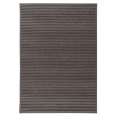 Maya Wave Licorice 100% Recycled PET Fiber Rug 140x200cm