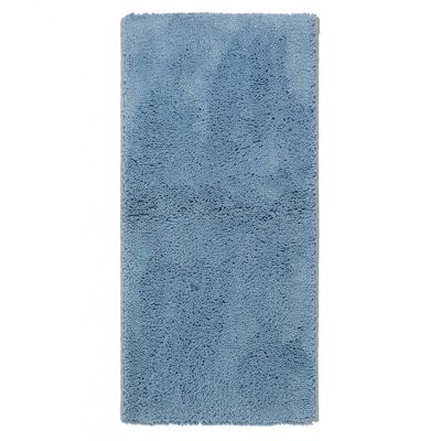 Tapis à poils longs 100% Pure Laine des Prairies Bleu 140x200cm