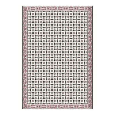 Tapis vinyle tuiles hydrauliques modernistes 120x210cm - 2