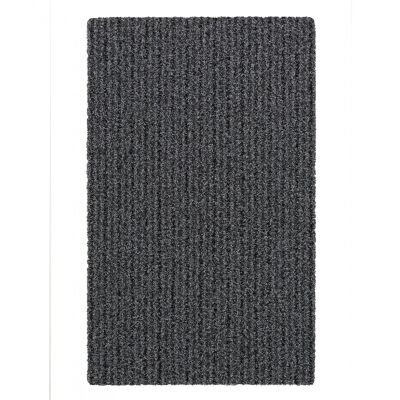 50x80cm black mud cleaner mat for entrances