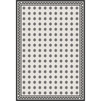 Tapis en vinyle carreaux hydrauliques modernistes 195x285cm - 8 1