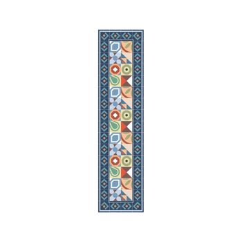 Tapis vinyle carreaux hydraulique bohème 60x240cm - 1 1