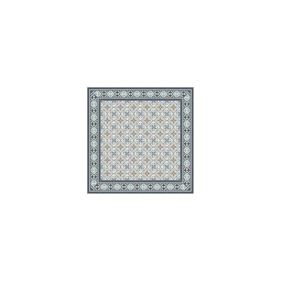 Vinyl rug boho hydraulic tiles 120x120cm