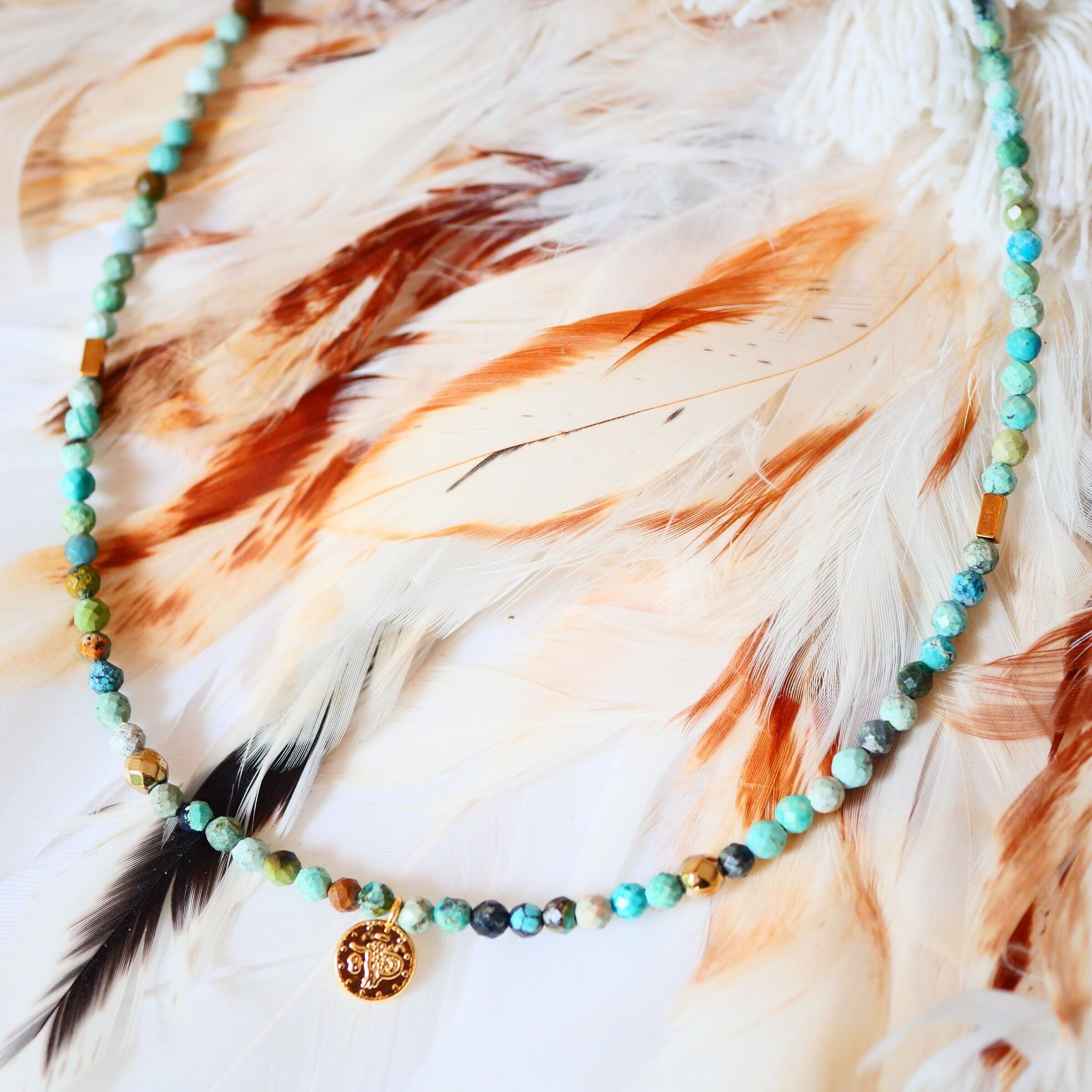 Collier calypso turquoise